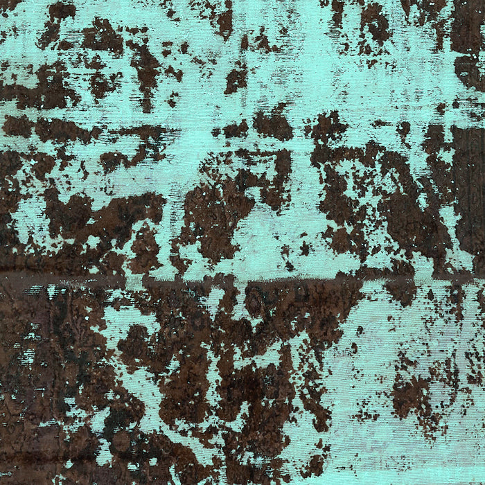 Abstract Turquoise Modern Rug, abs5638turq