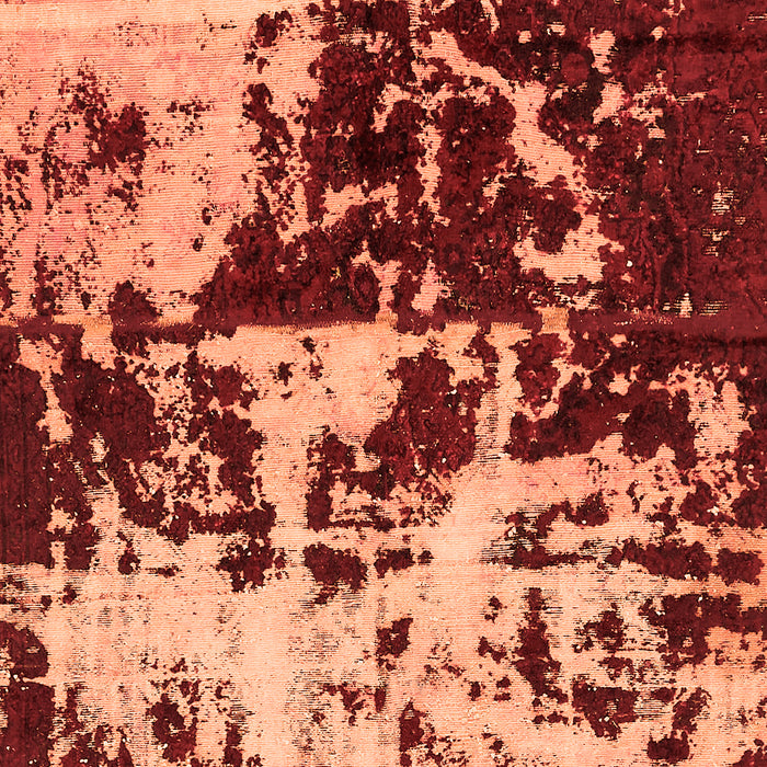 Abstract Orange Modern Rug, abs5638org