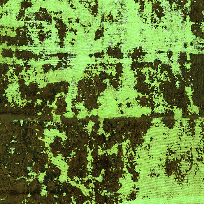 Abstract Green Modern Rug, abs5638grn