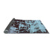 Sideview of Abstract Light Blue Modern Rug, abs5638lblu