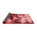 Abstract Red Modern Area Rugs