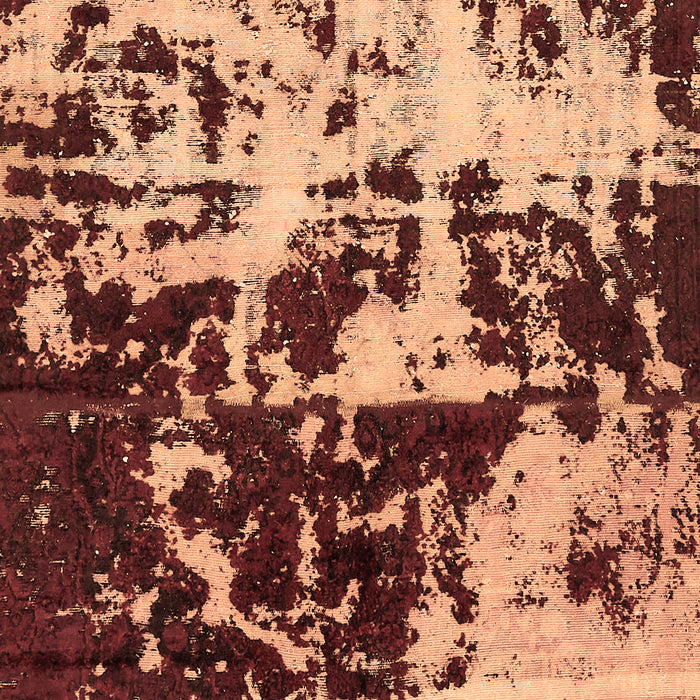 Machine Washable Abstract Brown Modern Rug, wshabs5638brn