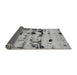 Sideview of Persian Gray Bohemian Rug, abs5639gry