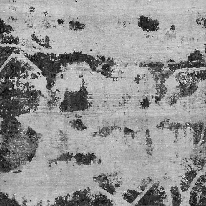 Machine Washable Persian Gray Bohemian Rug, wshabs5639gry