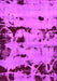 Machine Washable Persian Pink Bohemian Rug, wshabs5639pnk
