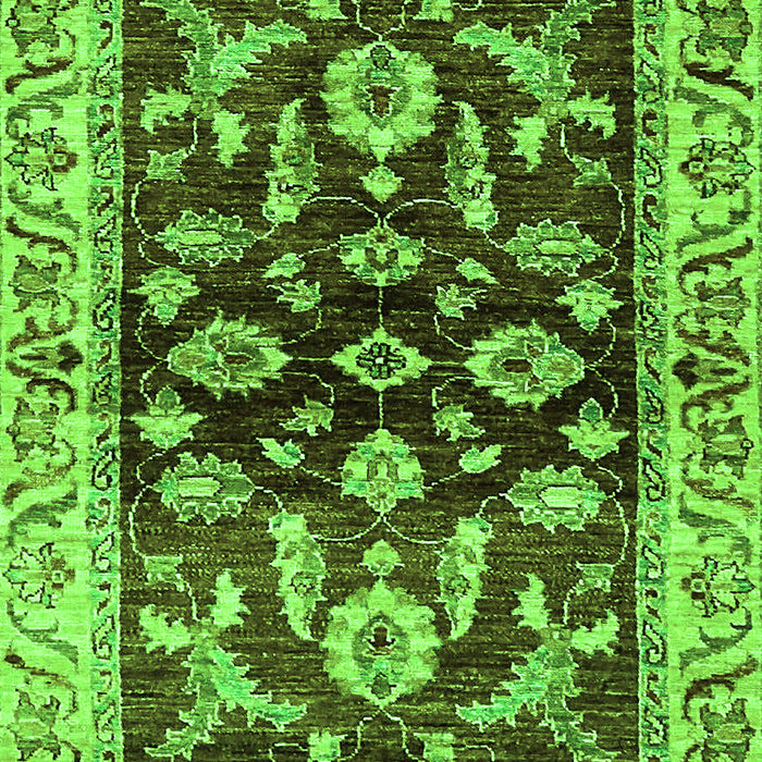 Oriental Green Traditional Rug, abs563grn