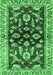 Oriental Emerald Green Traditional Rug, abs563emgrn