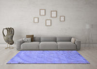 Machine Washable Abstract Blue Modern Rug, wshabs5640blu