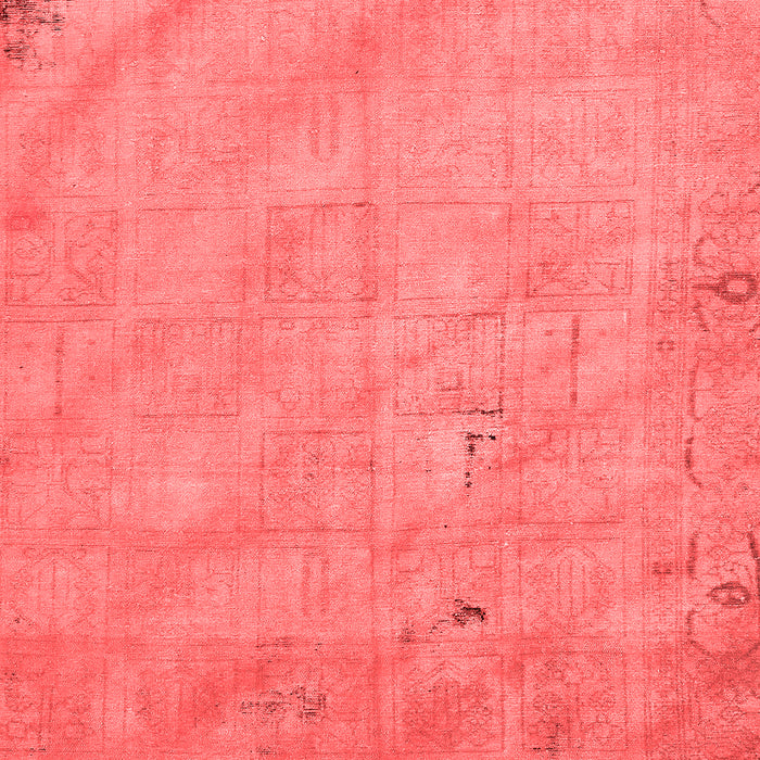 Machine Washable Abstract Red Modern Rug, wshabs5640red