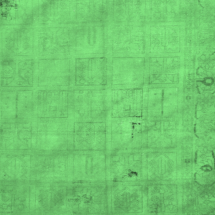 Abstract Emerald Green Modern Rug, abs5640emgrn