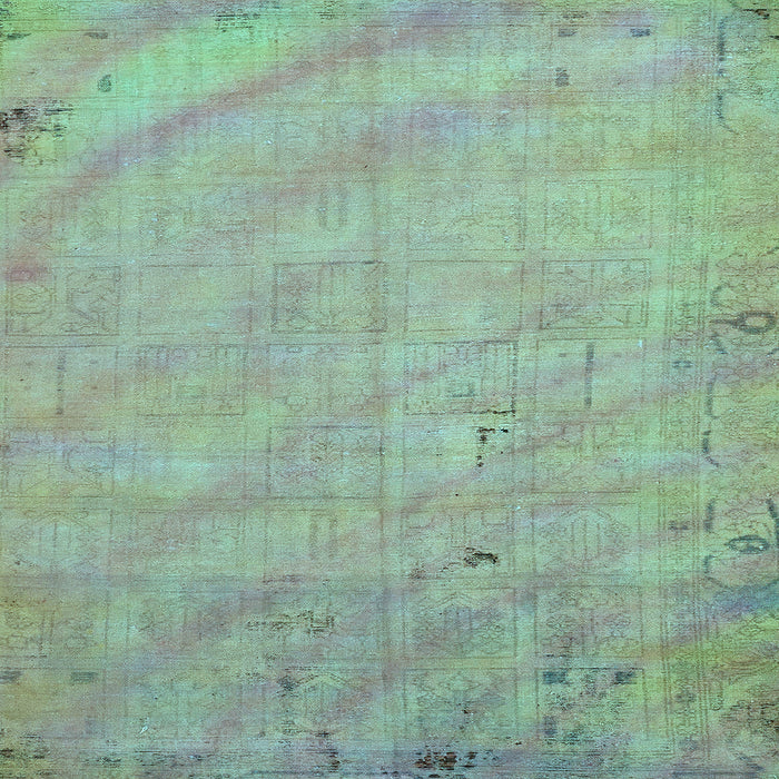 Square Machine Washable Abstract Light Blue Modern Rug, wshabs5640lblu