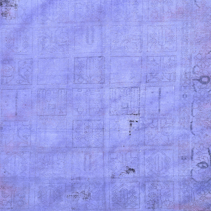 Abstract Blue Modern Rug, abs5640blu