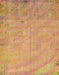 Machine Washable Abstract Orange Rug, wshabs5640