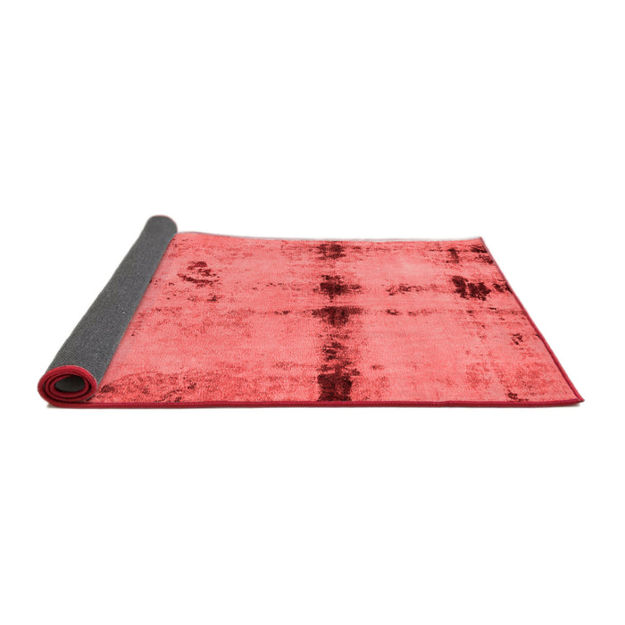 Abstract Red Modern Area Rugs