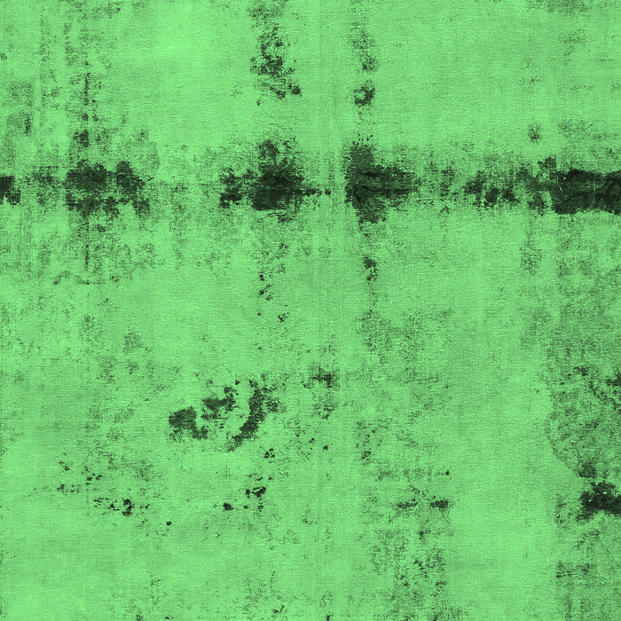 Abstract Emerald Green Modern Rug, abs5641emgrn