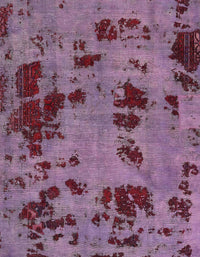 Machine Washable Abstract Lilac Purple Rug, wshabs5642