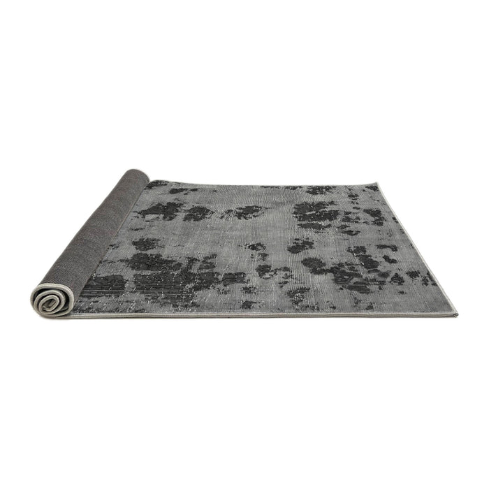Sideview of Persian Gray Bohemian Rug, abs5642gry