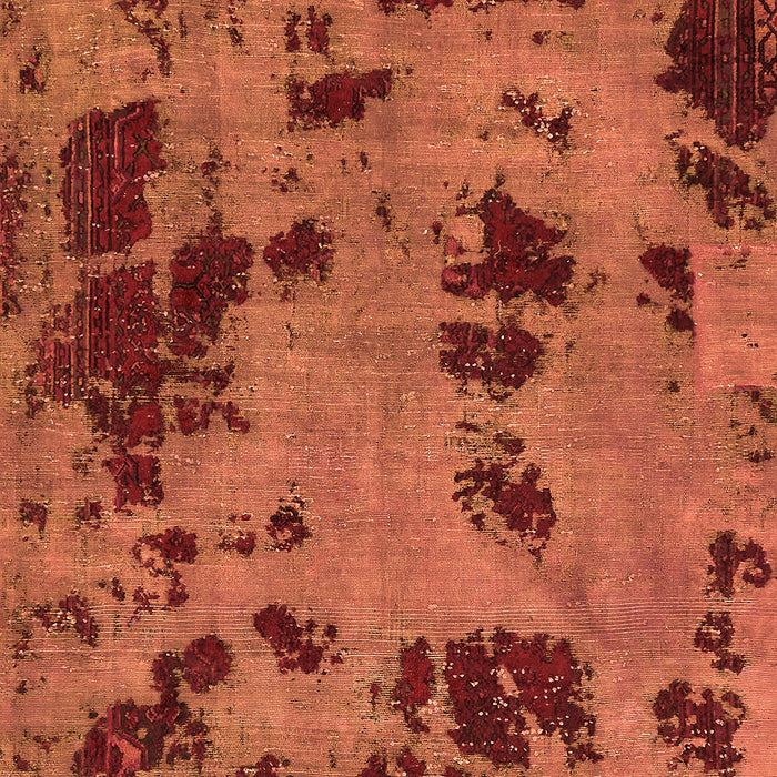 Persian Orange Bohemian Rug, abs5642org