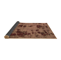 Sideview of Persian Brown Bohemian Rug, abs5642brn