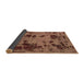 Sideview of Persian Brown Bohemian Rug, abs5642brn