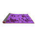 Sideview of Persian Purple Bohemian Rug, abs5642pur