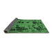 Sideview of Persian Emerald Green Bohemian Rug, abs5642emgrn