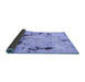 Sideview of Persian Blue Bohemian Rug, abs5643blu