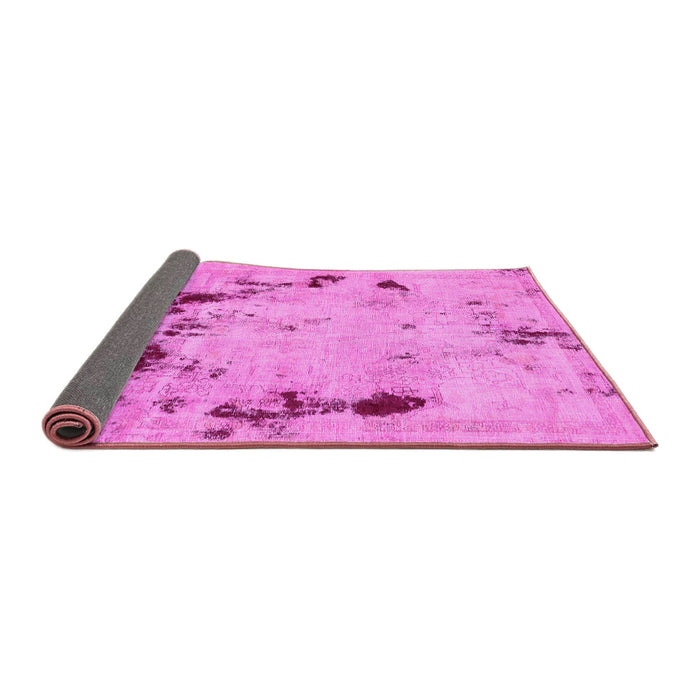 Sideview of Persian Pink Bohemian Rug, abs5643pnk