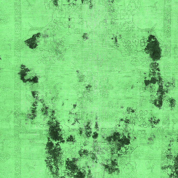 Persian Emerald Green Bohemian Rug, abs5643emgrn