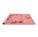 Bohemian Red Washable Rugs