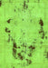 Machine Washable Persian Green Bohemian Area Rugs, wshabs5643grn