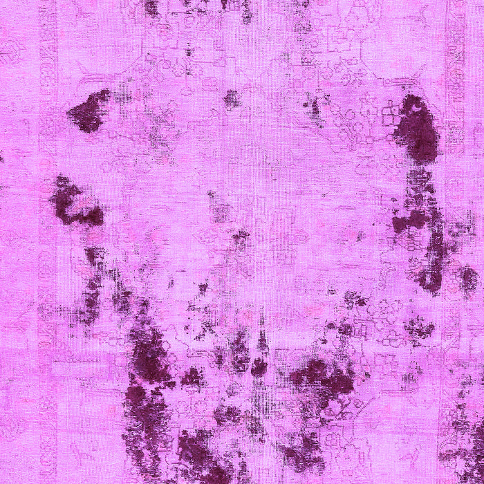 Machine Washable Persian Purple Bohemian Area Rugs, wshabs5643pur