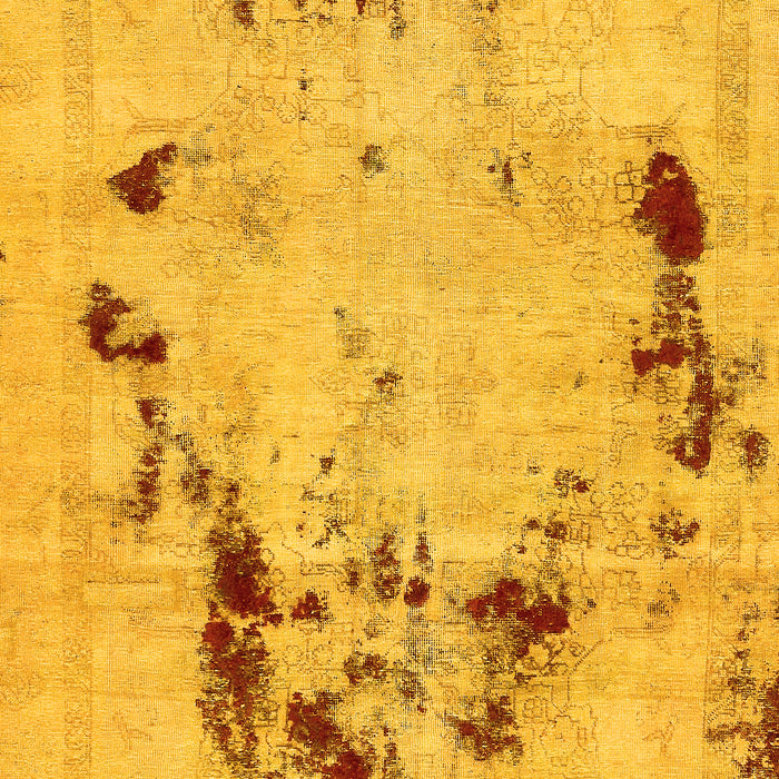 Persian Yellow Bohemian Rug, abs5643yw