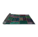 Sideview of Patchwork Light Blue Transitional Rug, abs5644lblu