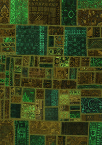 Oriental Green Modern Rug, abs5645grn