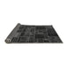 Sideview of Oriental Gray Modern Rug, abs5645gry