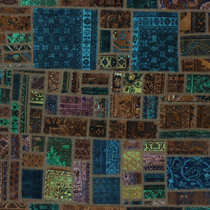 Oriental Turquoise Modern Rug, abs5645turq