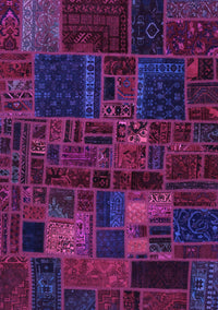 Oriental Purple Modern Rug, abs5645pur