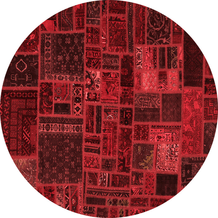 Machine Washable Oriental Red Modern Rug, wshabs5645red