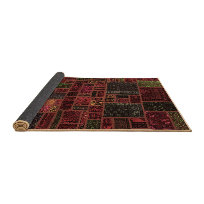 Sideview of Oriental Brown Modern Rug, abs5645brn