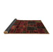 Sideview of Oriental Brown Modern Rug, abs5645brn