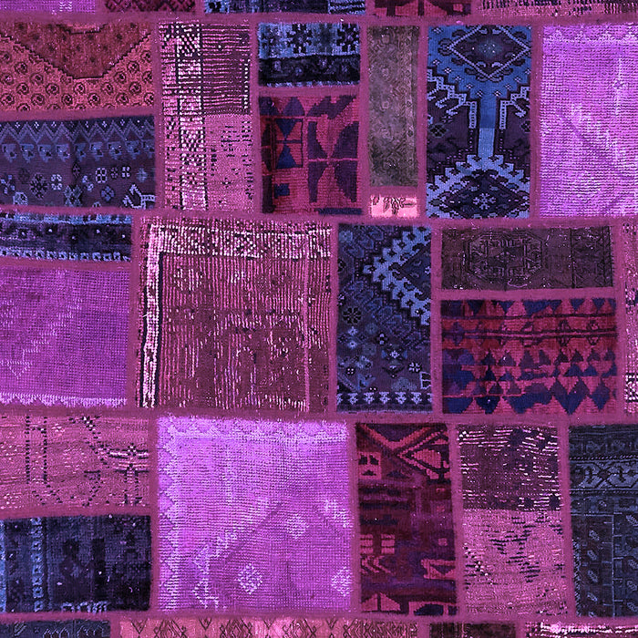 Machine Washable Oriental Purple Modern Area Rugs, wshabs5646pur