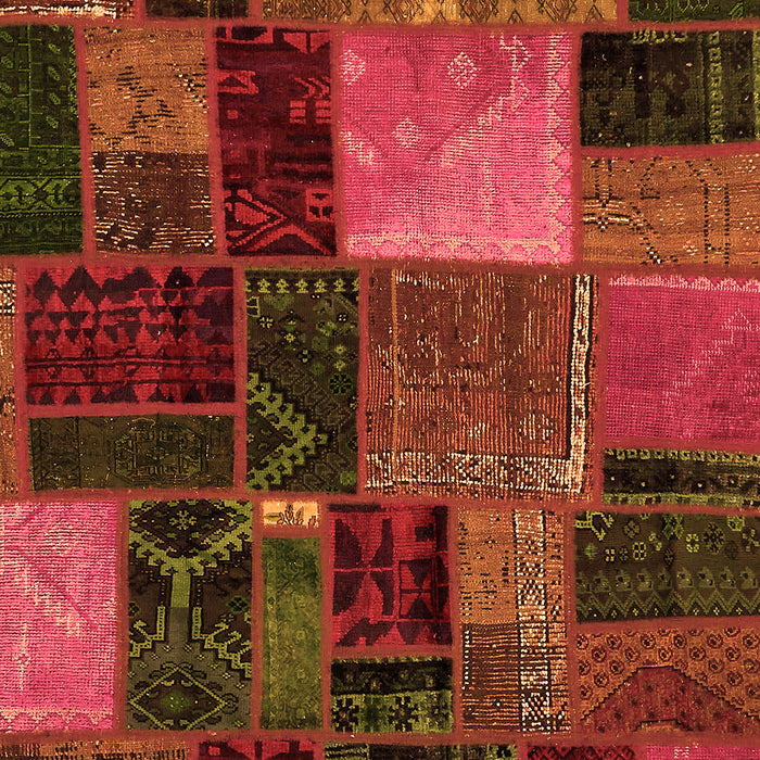 Machine Washable Oriental Orange Modern Area Rugs, wshabs5646org