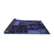 Sideview of Oriental Blue Modern Rug, abs5646blu