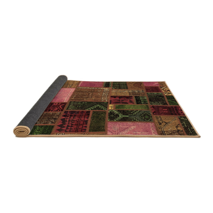 Sideview of Oriental Brown Modern Rug, abs5646brn