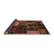 Sideview of Oriental Brown Modern Rug, abs5646brn