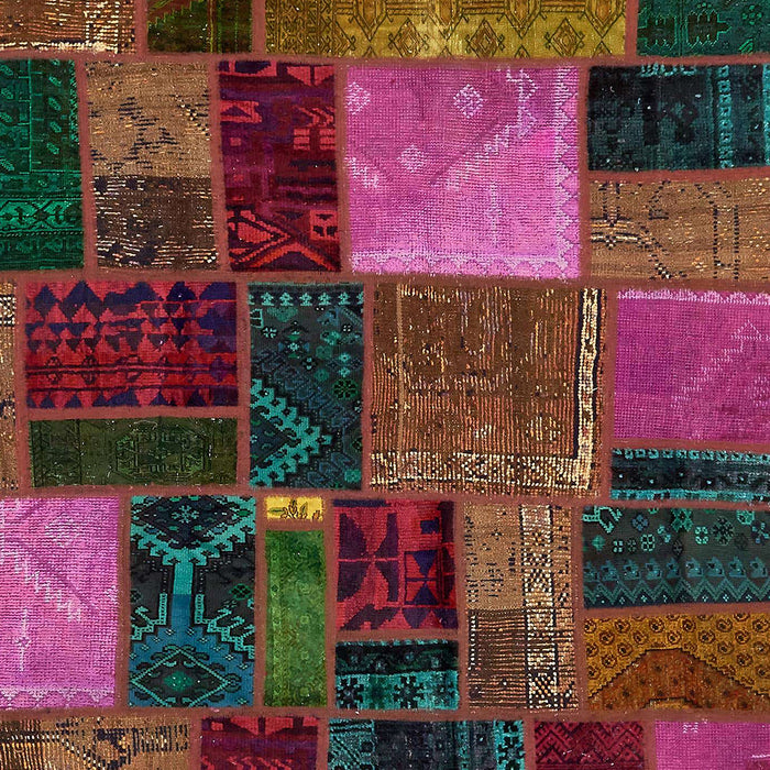 Abstract Brown Oriental Rug, abs5646