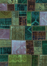 Oriental Turquoise Modern Rug, abs5646turq