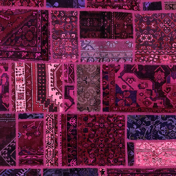 Machine Washable Oriental Pink Modern Rug, wshabs5647pnk