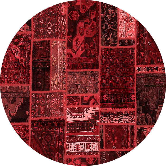 Machine Washable Oriental Red Modern Rug, wshabs5647red